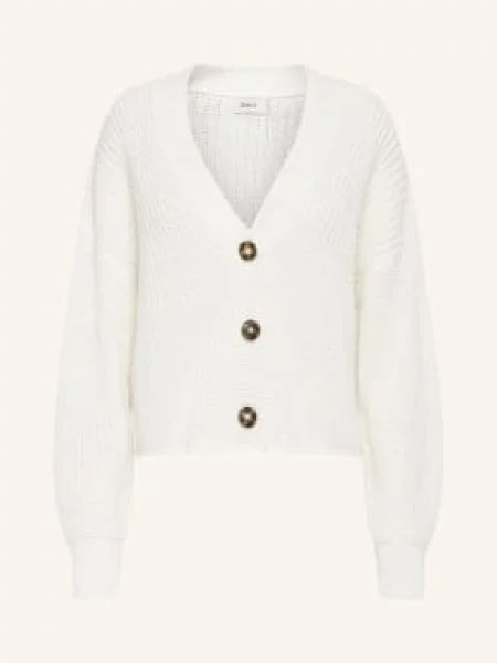 Only Kardigan weiss biały
