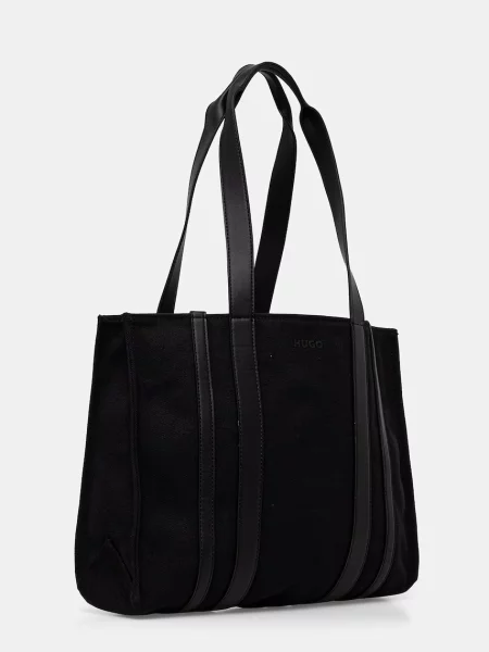 HUGO geantă shopper Thenah_Tote negru