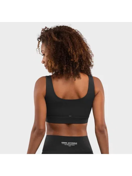 Stanik sportowy fitness Fartlek Black czarny