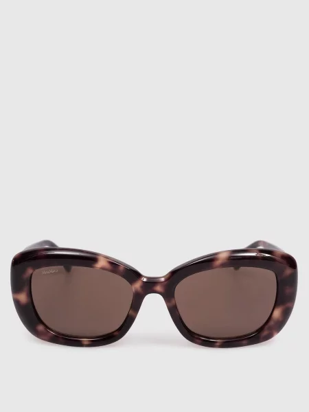 Сонцезахисні окуляри UNNO з гравіюванням логотипа Max Mara коричневі