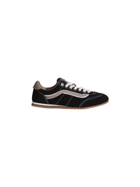 Sneakersy Vans skórzane czarne