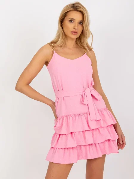 Rochie Fashionhunters de costum roz