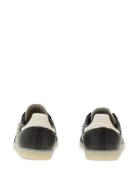 Květinové semišové tenisky Adidas Superstar černé