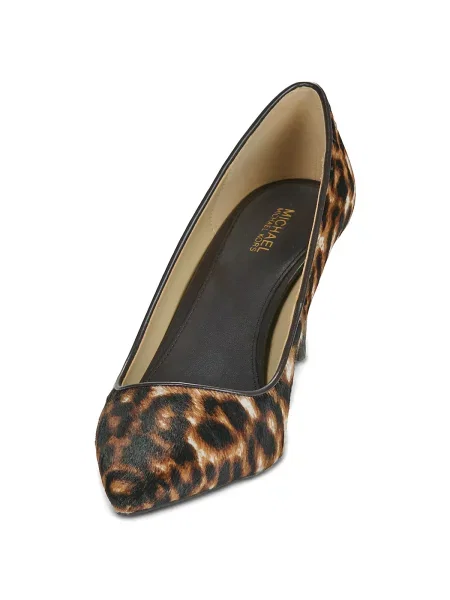 Pantofi Michael Michael Kors din piele cu toc stiletto bej