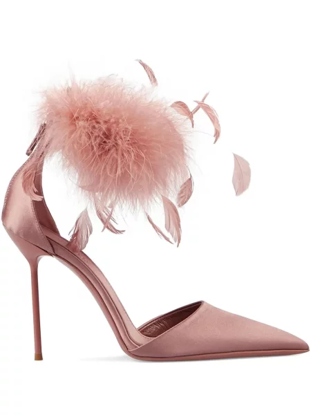 Pantofi cu toc Paris Texas roz