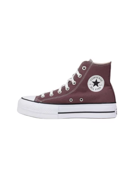 Teniși Converse cu platformă violet