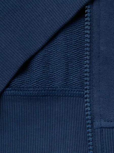 Bluza z kapturem dziecięca Benetton niebieska