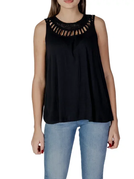 Top B.young bez rękawów czarny