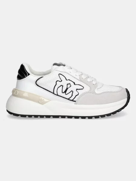 Sneakerși Pinko alb
