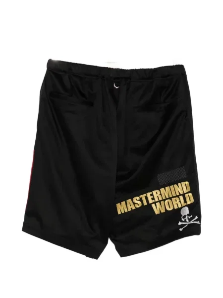 Pantaloni scurți Mastermind World cu autograf negru