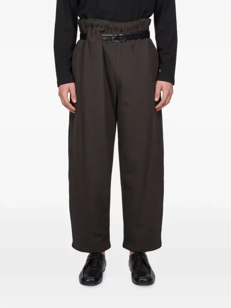 Cu centură pantaloni Magliano maro