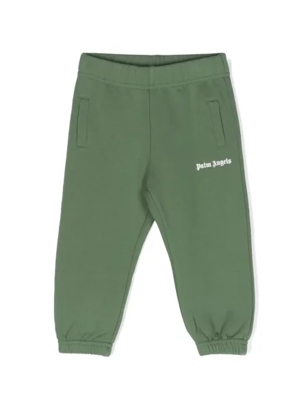 Spodnie dziecięce Palm Angels zielone