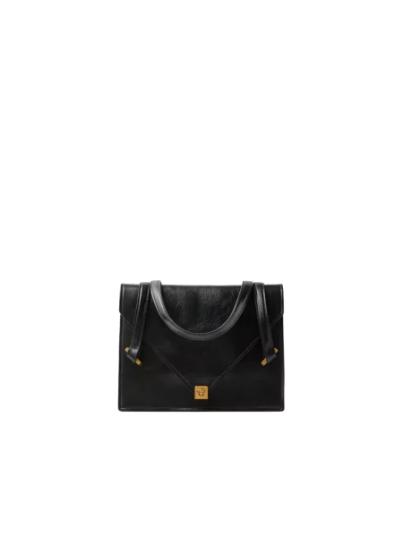 Torebka Versace skórzana czarna