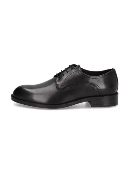 BOSS elegantní polobotky černé