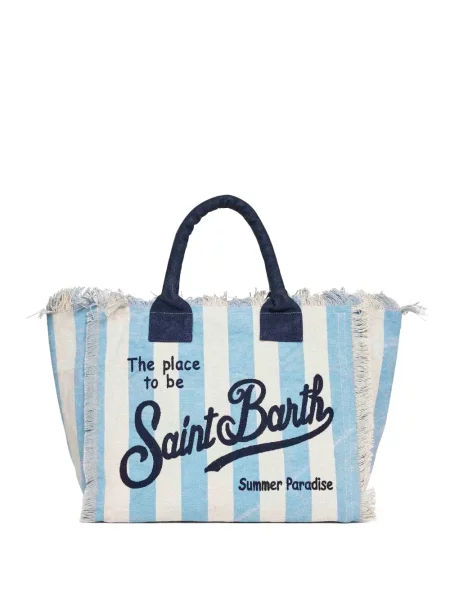 Geantă shopper Mc2 Saint Barth albastru