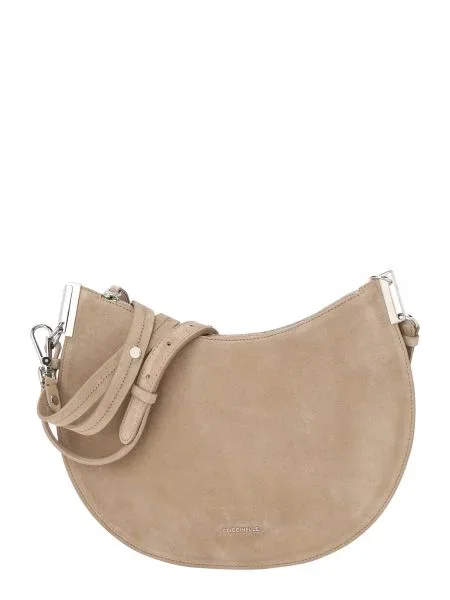 Coccinelle velúr táska COCCINELLESUNUP SUEDE E1 QKG 13 02 01 bézs
