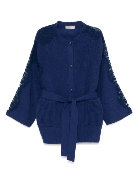Kardigan Elie Saab niebieski