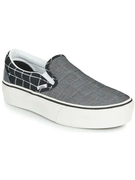 Slip on klasszikus félcipő Vans szürke