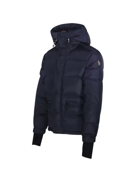 Яке Moncler Grenoble с качулка синьо