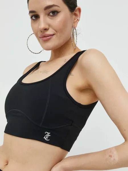 Sportovní podprsenka Juicy Couture Lazlo černá