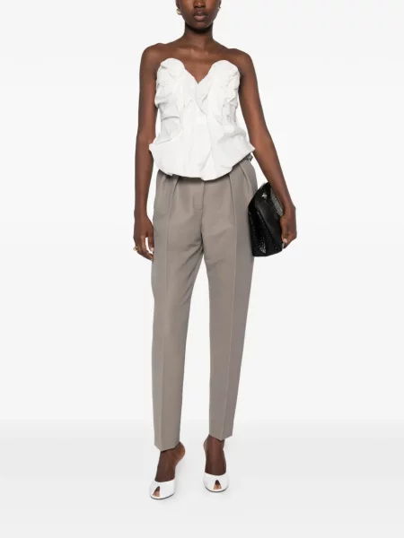 Pantaloni Mugler gri