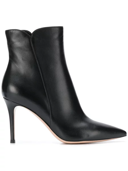 Cizme scurte Gianvito Rossi din piele negru