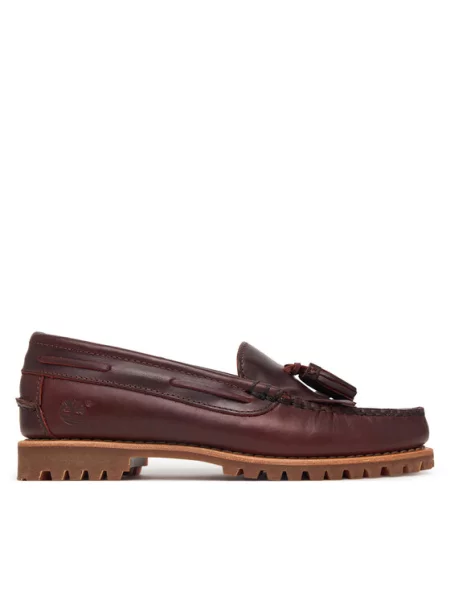Timberland лоуфъри с дебела подметка Authentic Kiltie Loafer Бордо