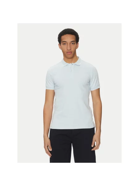 Geox Polo majica Svetlo Regular Fit modra