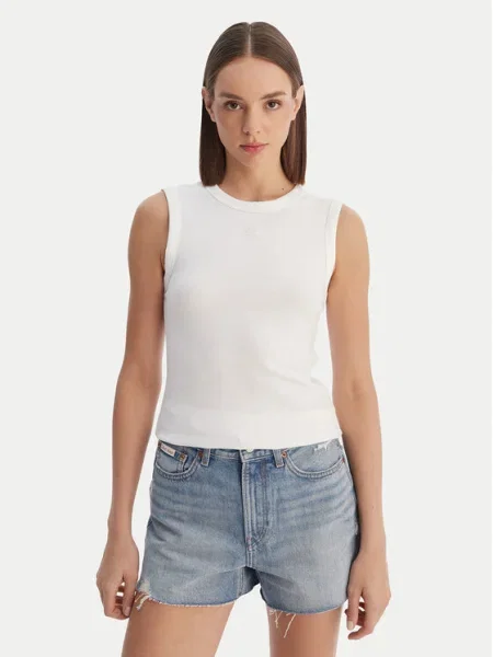 Top Calvin Klein Jeans alb