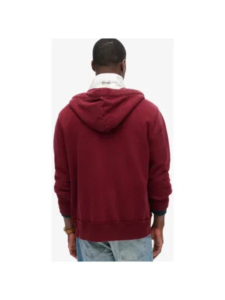 Mikina Superdry modrá