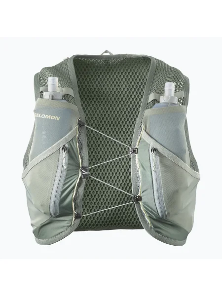 Salomon Active Skin 12 szett futó mellény babérkoszorú/liliomkoszorú/aloe mosás. Méret: XL zöld