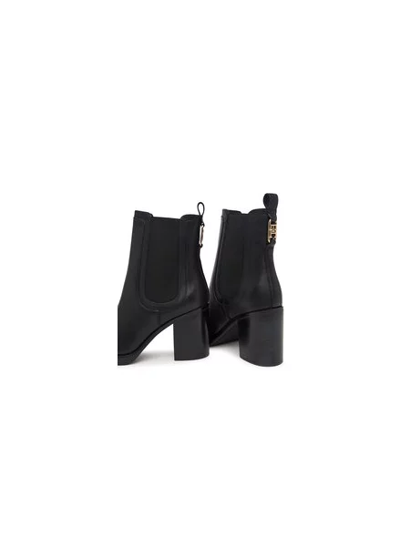 Aulinukai Tommy Hilfiger Ltr Square Toe Heel Chelsea Boot juoda