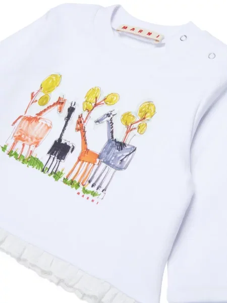 Bluza dziecięca Marni biała