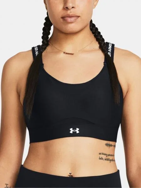 Dámska športová podprsenka Under Armour UA Infinity High Bra čierna
