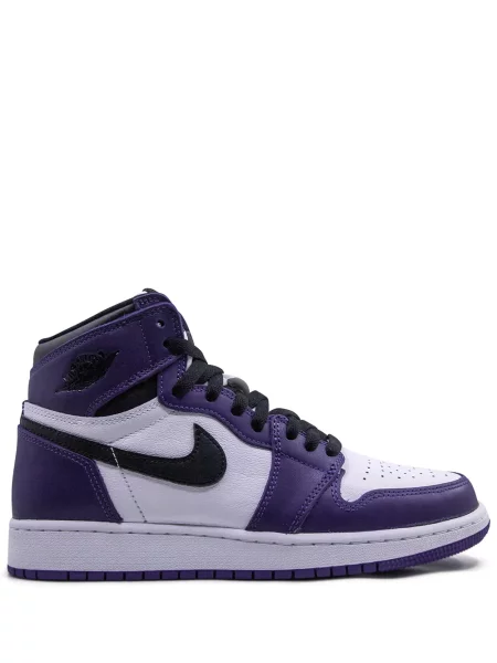 Sneakersy dziecięce Jordan Air Jordan 1 fioletowe