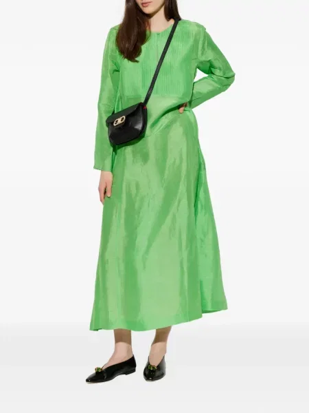 Lung rochie maxi Tory Burch verde