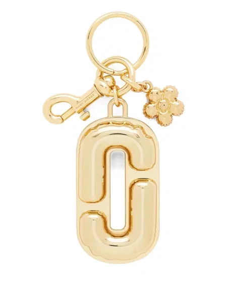 Geantă Marc Jacobs cu model floral auriu