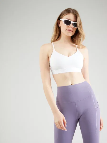 NIKE Sutien sport INDY' alb
