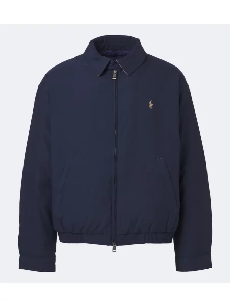 Geacă cu puf Polo Ralph Lauren albastru
