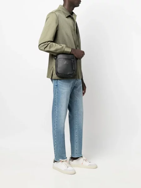 Raštuota rankinė Armani Exchange juoda