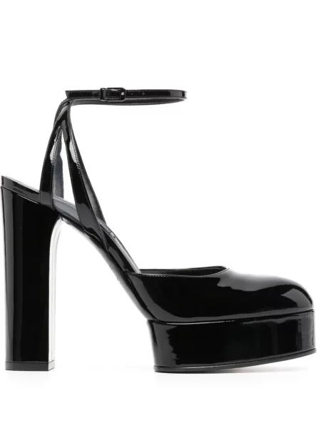 Pantofi cu toc Casadei cu platformă negru