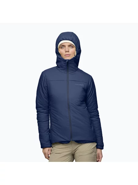Kurtka ocieplana NORRONA Femund Zip Hood indigo night