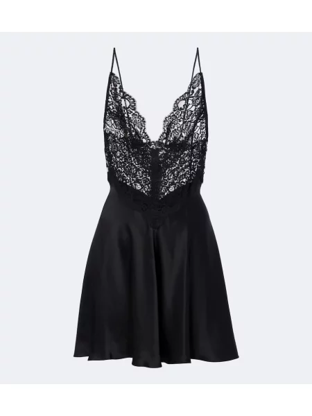 Rochie Rodarte din satin negru