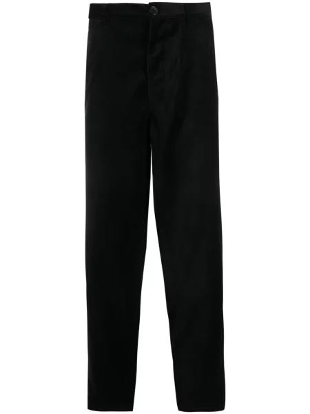 Hlače Comme Des Garçons Shirt od samta crna