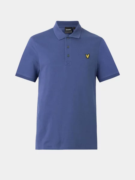 Поло Lyle & Scott синій