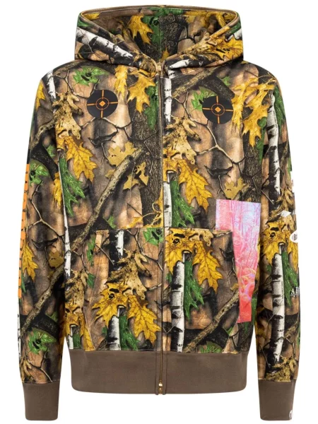 Hanorac cu glugă A Bathing Ape® maro