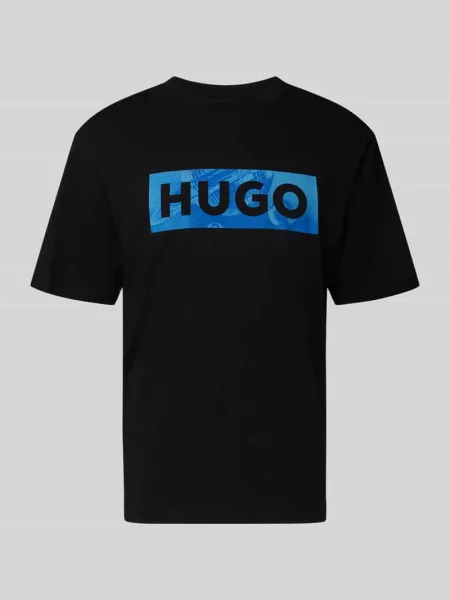 Hugo Blue t-shirt Nalien czarna
