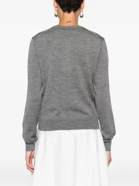 Boxeri Polo Ralph Lauren plisat cu broderie din piele gri