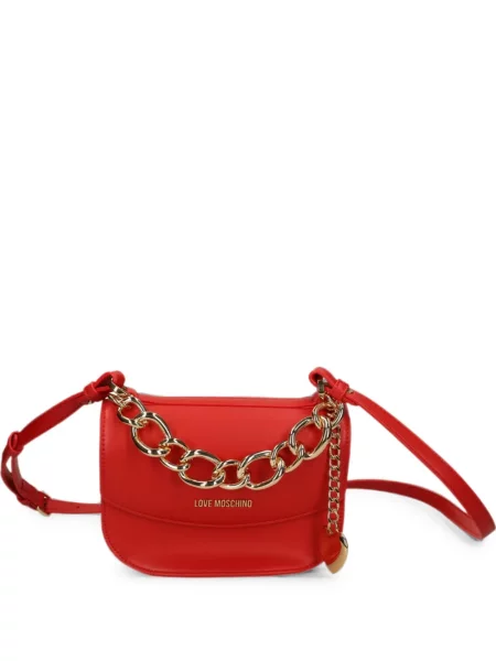 Body Love Moschino cu motiv cu inimi roșu