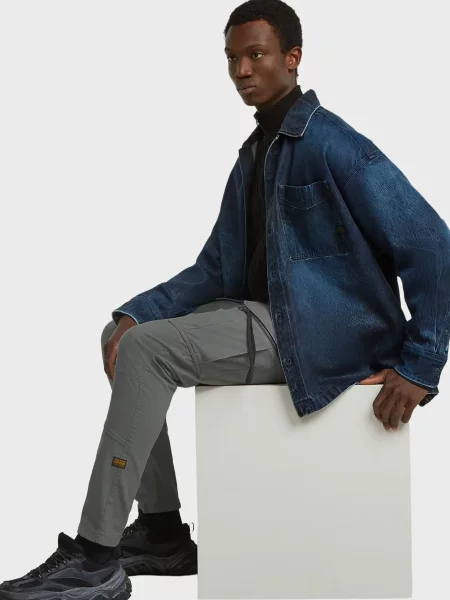 Рубашка G-star Raw синяя